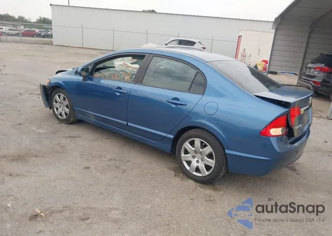 2010 Honda Civic Lx из США, поврежденный, VIN 2HGFA1F57AH581446